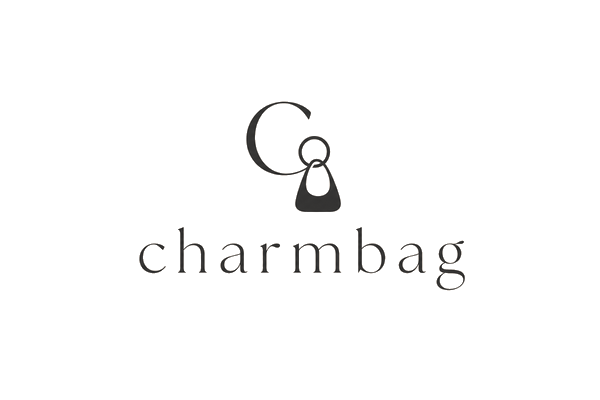 Logotipo CharmBag (fondo transparente)